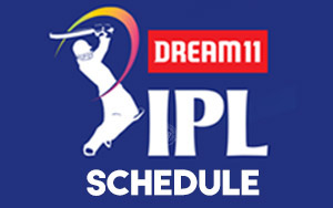 Dream 11 IPL 2020 schedule